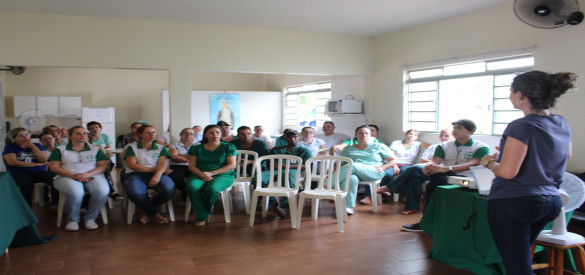 A vida além do trabalho foi tema do primeiro dia de palestras da SIPAT do HSVP