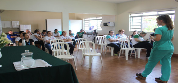 Alimentação saudável e estilo de vida foi tema do 3º dia da Sipat do HSVP