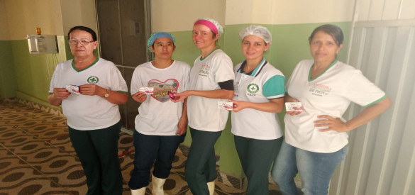 Diretoria do HSVP realizada homenagem as mães colaboradoras do hospital