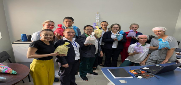 Equipe do HSVP agradece toda comunidade por prestigiar a compra de doces e cartuchos da festa do folclore