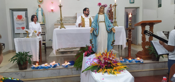 HSVP realiza missa especial para comemorar o dia das mães