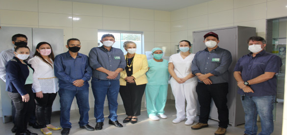 HSVP recebeu nova autoclave com barreiras para a CME