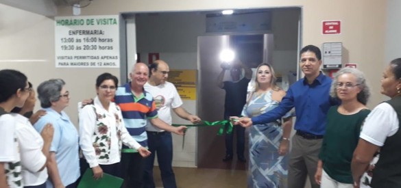 Inauguração da Recepção e Setor Administrativo do Hospital