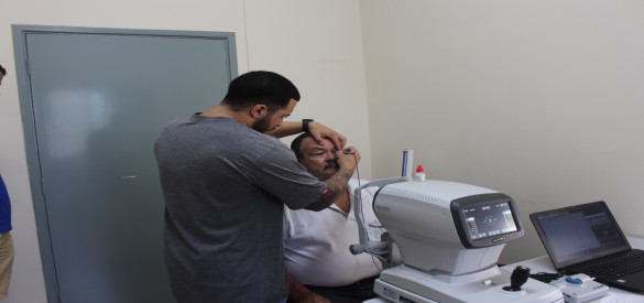 Mutirão de cirurgias de catarata pelo SUS e particulares retornaram no HSVP