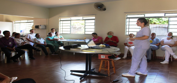 Protocolo de higienização das mãos foi aplicado aos colaboradores do HSVP